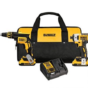 DEWALT DCK267D2 20V MAX XR Drywall Screwgun & Impact Driver Kit