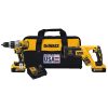 DEWALT DCK294P2 20V Max XR Lithium Ion Hammerdrill & Reciprocating Saw Combo Kit, 50Ah Pack