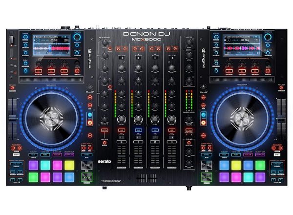 Denon DJ MCX8000 | Standalone DJ Player and Serato 4-Channel DJ Controller