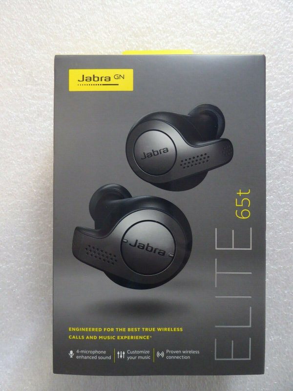 Jabra Elite 65t Alexa Enabled True Wireless Earbuds Charging Case